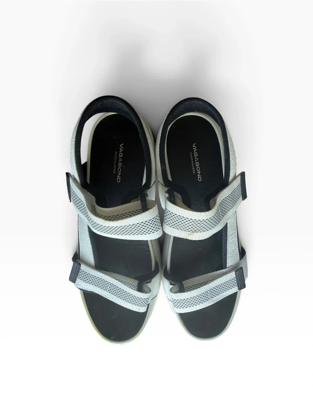 Vagabond Lori Sport Sandals Women’s 8 White Chunky Platform Strappy Sneaker